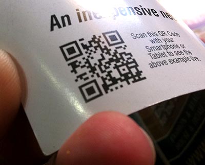 QR Codes are everywhere. Get on board now with your very own Quick Response Code!